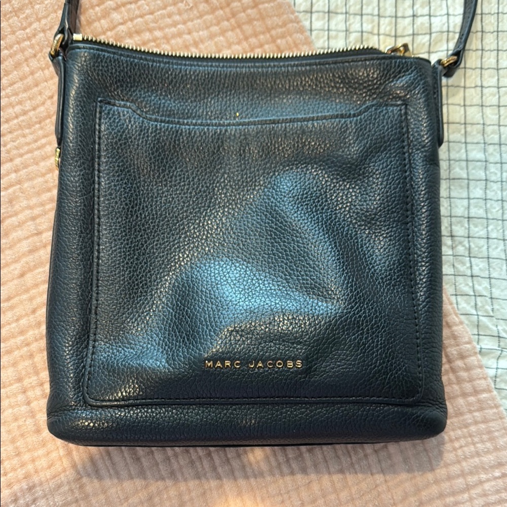 Marc Jacobs Black Leather Shoulder Bag